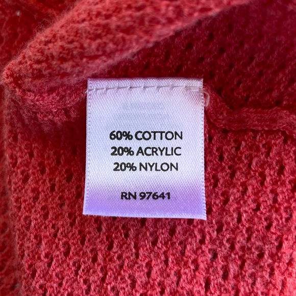 •J.Jill• Open Front Lightweight Cardigan Sweater - Size XL - Picture 6 of 8